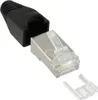 InLine 10er Pack Crimpst. RJ45 gesch., mit Knickschutz & Produktbild-Vorschau 1