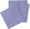 Tissue Serviette Lila, 33 x 33 cm, 3-lagig, 100 Stück - Produktbild-Vorschau 2