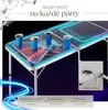 Hliníkový stůl na beer pong tectake® BeerWars I s LED Náhled obrázku produktu 5