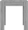 vidaXL Jídelní stůl Grey Sonoma 140x74,5x76 cm odvozený Náhled obrázku produktu 4