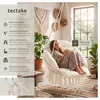 tectake® Hängesessel Samira 80 x 81 x 139 cm Produktbild-Vorschau 2