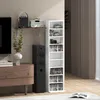 HOMCOM Rangements pour CD et DVD, meuble de rangement Voir les images du produit 9