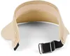 styleBREAKER Papierstroh Visor Cap einfarbig | Sonnenvisier Produktbild-Vorschau 4