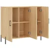 vidaXL Credenza rovere Sonoma 90x34x80 cm materiale a base Anteprima dell’immagine prodotto 5
