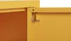 BELIANI Metallschrank Gelb Stahl 100 x 40 x 65 cm Sideboard Produktbild-Vorschau 6