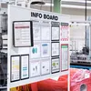 DURABLE Leggio portalicenze VARIO® MAGNETIC WALL 5, Nero, Anteprima dell’immagine prodotto 6