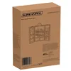 A cardboard box with a drawing of a wooden tool set inside. Anteprima dell’immagine prodotto