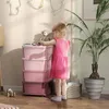 Komoda do dětského pokoje 4patrový organizér na hračky Náhled obrázku produktu 2