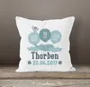personalisierbares Kissen zur Geburt, Geburtskissen, Produktbild-Vorschau 2