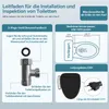Puluomis WC-Sitze Toilettensitz Smart Automatisch Produktbild-Vorschau 9