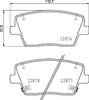 BREMBO Bremsbeläge Satz Hinten für HYUNDAI Kona (OS) P 30 Produktbild-Vorschau 8