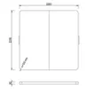 Pokrowiec termiczny 220 x 220 cm, kolor antracytowy Podgląd zdjęcia produktu 2