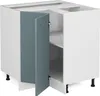 Eckunterschrank Vicco R-Line Blau-Grau 75.6 cm , AP Eiche, Produktbild-Vorschau 5