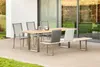 Gartenbank Solido 240x45 Sitzfläche Teakholz Baumkante Produktbild-Vorschau 3