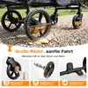 Sekey Bollerwagen Faltbar mit Dach Kinder Bollerwagen mit Produktbild-Vorschau 6