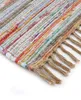 carpetfine Tapis tissé à plat Kilim Chindi Taupe 120x170 cm Voir les images du produit 4