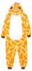 Piżama Onesie Kigurumi Kostium Przebranie Żyrafa 135-145cm Podgląd zdjęcia produktu 10
