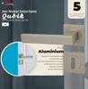 A close-up marketing image of a door handle set, showcasing its design and material. Produktbild-Vorschau