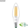 LED E14 Crown 40W Przezroczysta 485lm 3000K Klasa Podgląd zdjęcia produktu 5