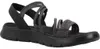 Sandali Del Marchio Skechers Del Modello Go Walk Flex Nero Anteprima dell’immagine prodotto 5