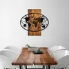 Wallity, World Map 4-M, Accessoire mural décoratif en bois, Voir les images du produit 2