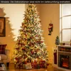 COSTWAY 240cm Künstlicher Weihnachtsbaum mit Schnee， Produktbild-Vorschau 2