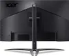 The back view of a black Acer monitor on a black background. Produktbild-Vorschau