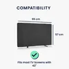kwmobile 43" TV Outdoor TV Abdeckung - Fernseher Hülle Produktbild-Vorschau 2