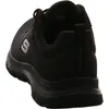 A black Skechers shoe is shown from the back. Anteprima dell’immagine prodotto