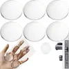 Butoir de porte en silicone Autocollant Transparent Montage Voir les images du produit 1