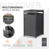 ML-Design Mülltonnenbox 1er mit Pflanzdach für 1 Mülltonne, Produktbild-Vorschau 2