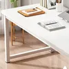 Biurko komputerowe białe młodzieżowe industrialne 120 cm Podgląd zdjęcia produktu 4