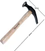 Schuhmacherhammer Spezialhammer 350g - Abgerundeter Kopf, Produktbild-Vorschau 3