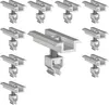 10x Mittelklemme Klickfix silber 30-40mm Solarmodul Produktbild-Vorschau 1