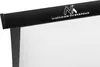 A close-up view of the top edge of a projection screen with the brand logo visible. Náhľad obrázku produktu
