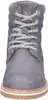 A close-up, front-facing view of a gray lace-up boot. Produktbild-Vorschau