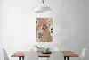 MuchoWow® Poster Pastell - Hintergrund - Blumen - Braun Produktbild-Vorschau 2
