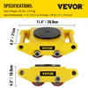 Carrello da trasporto VEVOR Ruote da trasporto 6T Ruote Anteprima dell’immagine prodotto 7