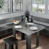 Esszimmer-Eckbank Vicco Roman Schwarz 43.5 x 43.5 cm, Model Produktbild-Vorschau 5