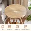 Tribesigns Runder Beistelltisch, aus Holz, im Landhausstil, Produktbild-Vorschau 6