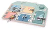 Mamabrum Montessori Busy Board Haus mit Schlössern – Produktbild-Vorschau 8
