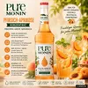 Monin Sirup Pur Pêche-Apricot 700ml - Cocktails Milchshakes Voir les images du produit 6