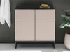 Badezimmer Badmöbel Set 4 VENEZIA kaschmir Spiegelschrank Produktbild-Vorschau 9