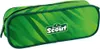 A green pencil case with a leaf pattern and the Scout logo. Anteprima dell’immagine prodotto