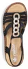 Rieker dámske topánky Sandalette Black Leisure, Veľkosť Náhľad obrázku produktu 25