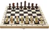 Noris Spiele Deluxe, houten schaakspel; 606108014 Productafbeelding-voorbeeld 8