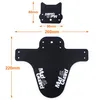 Mountainbike Kotflügel Set, 3Pcs MTB Schutzblech, Vorne und Produktbild-Vorschau 2