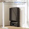A foldable treadmill is stored upright against a wall. Anteprima dell’immagine prodotto