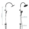 Two shower fixtures are shown side-by-side against a white background, with dimensions indicated by lines and text. Produktbild-Vorschau