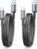 deleyCON 2x 2m USB-A auf USB-C Kabel USB 3.0 5Gbps (USB 3.2 Produktbild-Vorschau 1